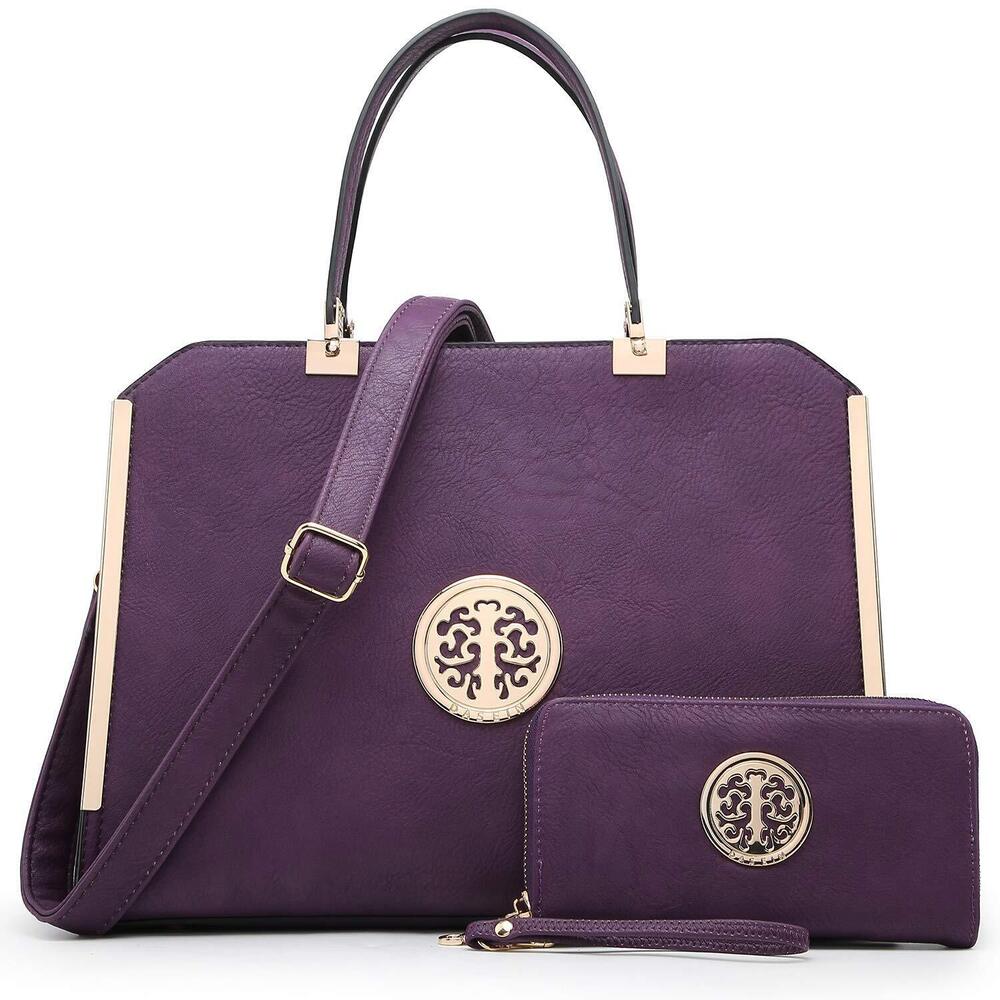 8026 Purses and Handbags Top Handle Satchel Bags Large Shoulder Work Bag